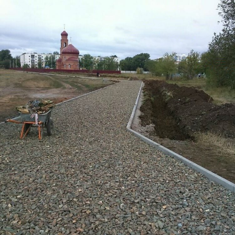 Парк в южном оренбург проект