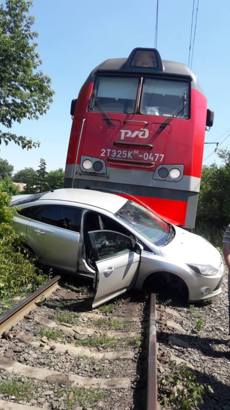 Авария на Железнодорожном переезде