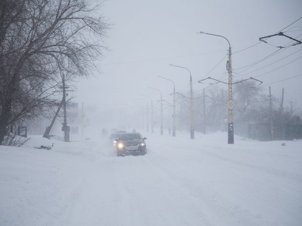 В Оренбуржье прогнозируют усиление ветра, метель и резкое понижение температуры