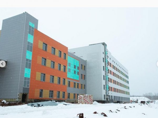 Минстрой: новая областная детская клиническая больница готова на 72%