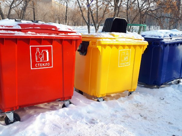 В Оренбурге установлено 346 контейнеров для раздельного сбора мусора