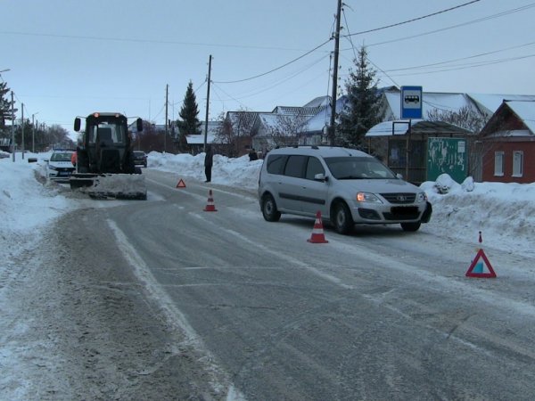 На улице Мира в Саракташе сбили женщину