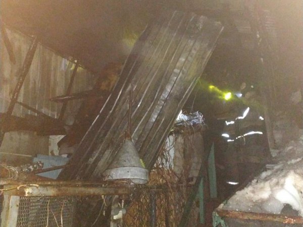 В Оренбурге в жилых домах по ул. Железнодорожной произошел пожар