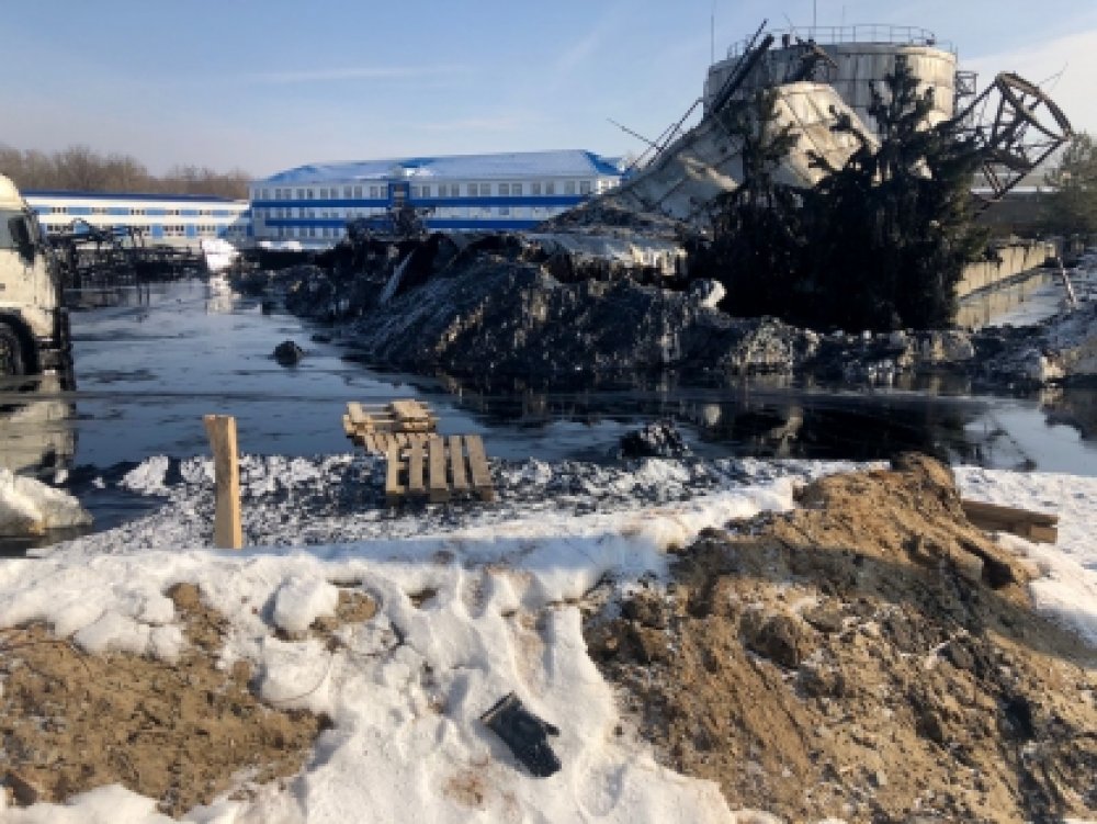 Разгерметизированную емкость с битумом на заводе в Пензе нельзя было использовать с 2009 года