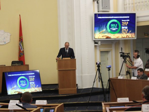 Денис Паслер отчитался о работе регионального правительства