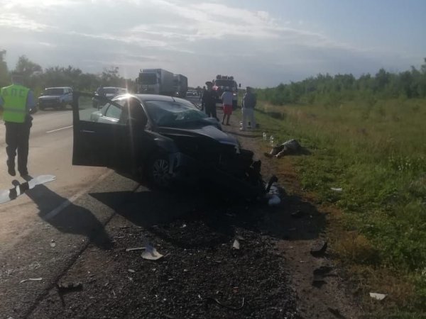 1 человек погиб и трое пострадали в ДТП у села Покровка Новосергиевского района