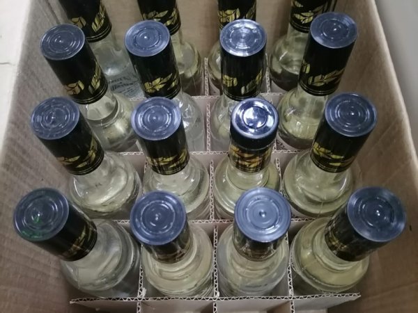 В Первомайском районе полицейские изъяли контрафактный алкоголь
