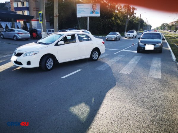 В центре Орска сбили пешехода
