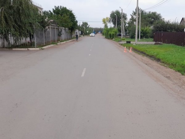 16-летний подросток перевернулся на мопеде в Сорочинске