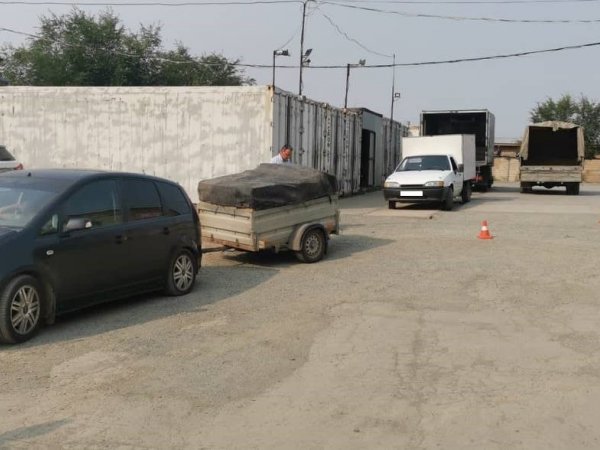 На ТЗБ в Орске водитель «Форда» с прицепом сбил пешехода