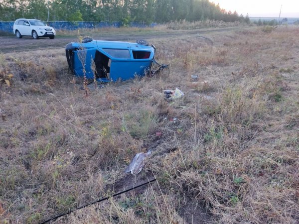 В Шарлыкском районе в ДТП пострадал несовершеннолетний пассажир