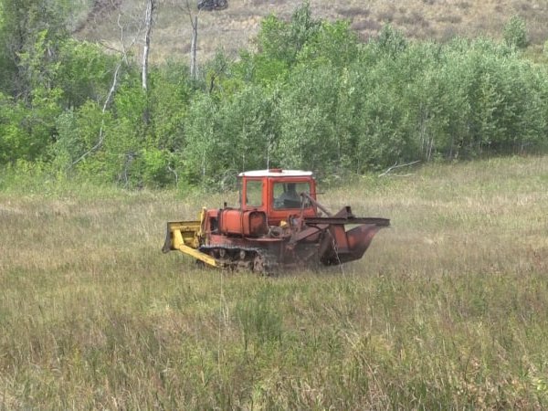В Кувандыкском городском округе ликвидируют природные пожары