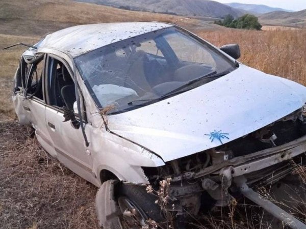 Смертельное ДТП под Кувандыком: автомобиль слетел в кювет