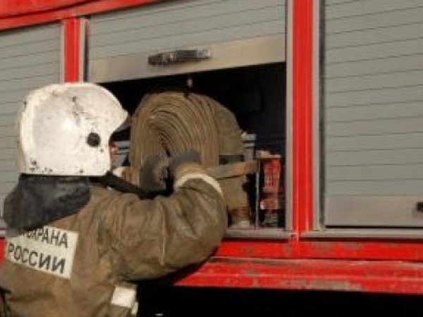 Пожар в п. Чкалов Оренбургского района
