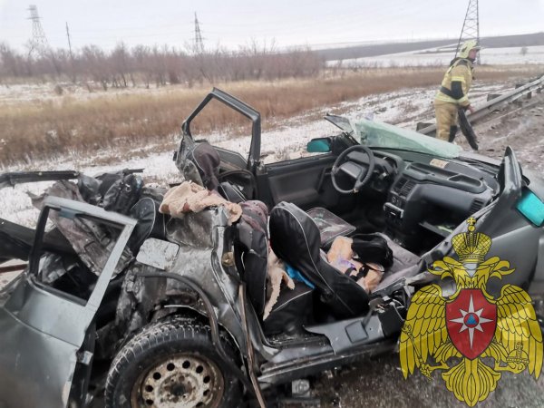 Два человека пострадали в утреннем ДТП на трассе Октябрьское-Кумертау