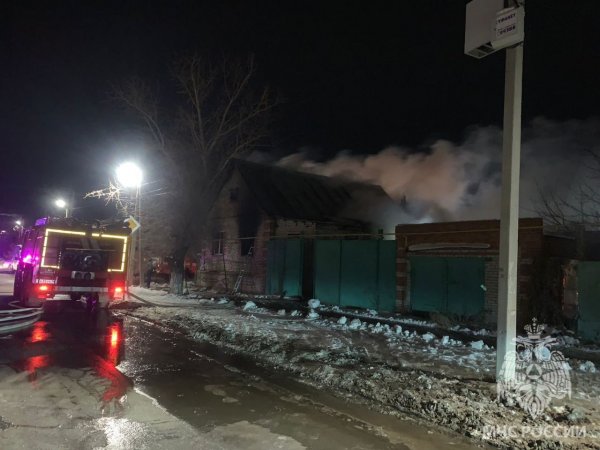 Мужчина погиб во время пожара в Орске