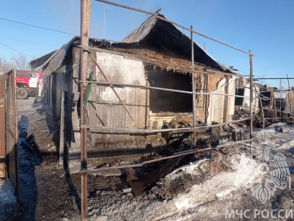 В Кувандыке при пожаре погиб человек