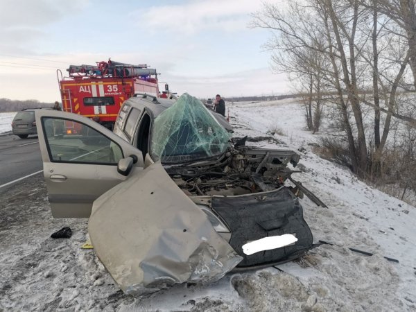 На трассе Оренбург — Орск в автокатастрофе погибло 2 человека