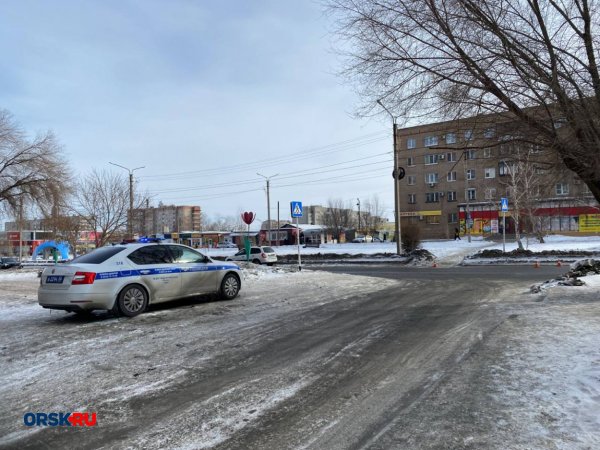 В Орске водитель «Лады Калины» сбил пешехода