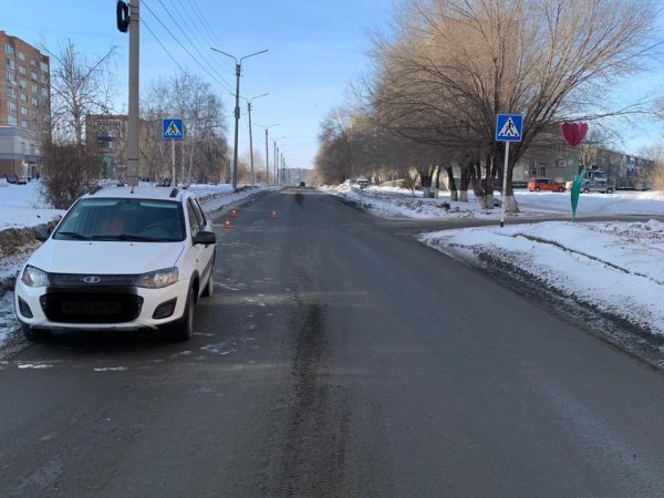 В Орске водитель «Лады Калины» сбил женщину на пешеходном переходе