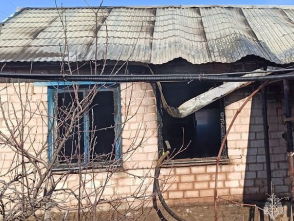 В Сорочинском городском округе на пожаре погиб человек