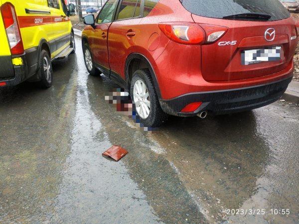 В Оренбурге автоледи за рулем «Мазды» насмерть сбила пешехода