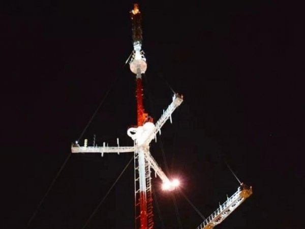 В День радио телебашня в Оренбурге озарится праздничной подсветкой