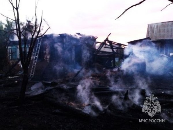 В Саракташе в пожаре погиб мужчина