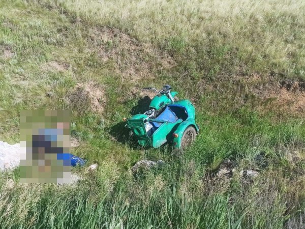 В Новоорском районе насмерть разбился мотоциклист