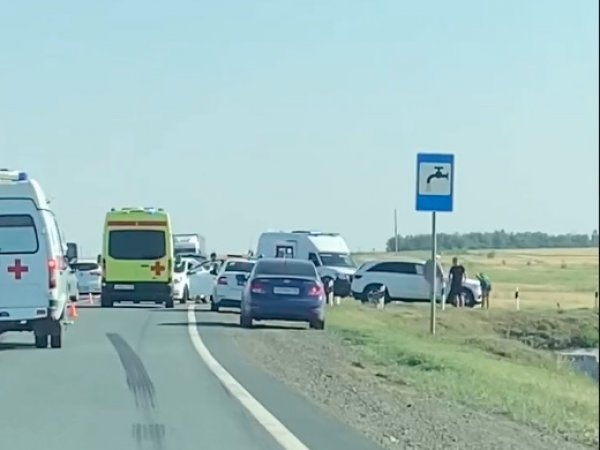 4 человека пострадали в результате ДТП на трассе Казань-Оренбург