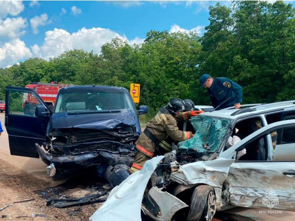 В Бугурусланском районе в аварии погибли двое оренбуржцев