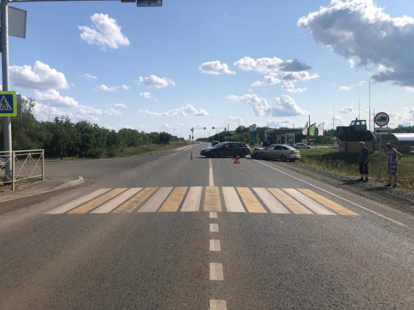 В Курманаевском районе в ДТП пострадали 4 человека