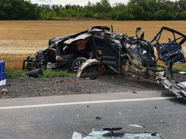 Отец и дочь погибли в аварии на федеральной трассе в Бузулукском районе