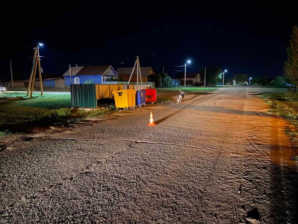 Под Оренбургом подросток на мопеде сбил девочку