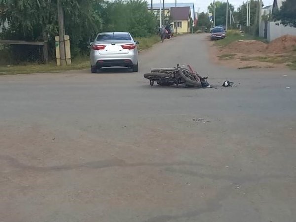 16-летний подросток на мопеде попал в ДТП в Сорочинске