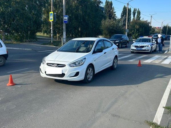 На улице Советской в Новотроицке сбили женщину, которая переходила дорогу по "зебре"