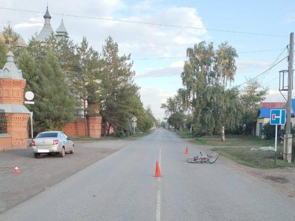 Велосипедист пострадал в ДТП на улице Пушкина в Саракташе