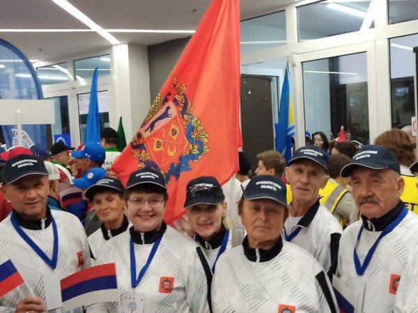 Пенсионеры Оренбуржья показали себя на российской Спартакиаде