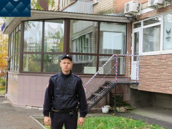 Участковый Максим Галкин спас жительницу Бузулука