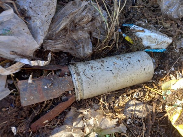 Около села Краснохолм местные жители нашли боевой снаряд