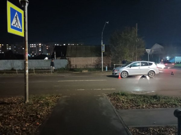 В Оренбурге на улице Ткачёва сбили школьницу