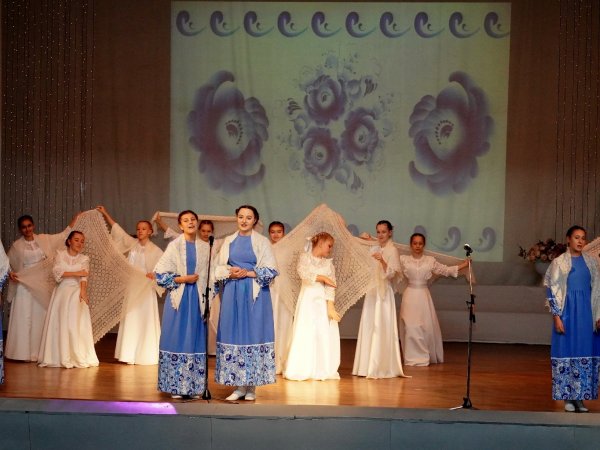 Городской фестиваль народного творчества «Оренбургская паутинка» прошёл в ДК «Орбита»