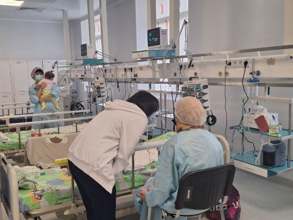 За неделю новая детская больница в Оренбурге приняла около тысячи детей