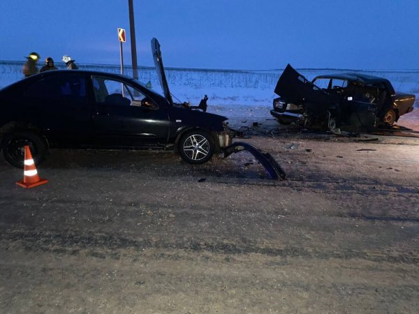 Смертельное ДТП в Курманаевском районе: автоледи вылетела на встречку