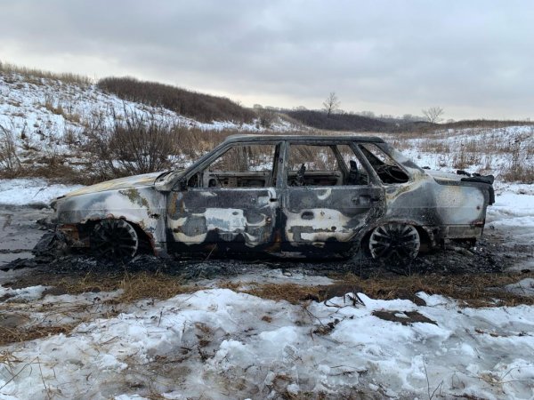 У жителя Сакмарского района угнали автомобиль, который в итоге сгорел