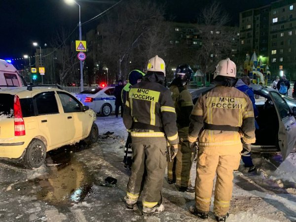 В Оренбурге в ДТП на улице Новой пострадал водитель