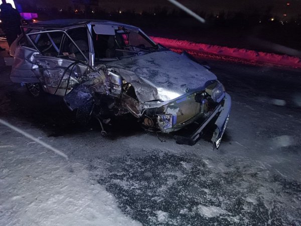 В аварии в Октябрьском районе пострадали четыре оренбуржца