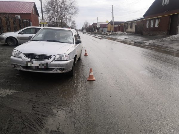 На улице Карла Маркса в Орске сбили девочку