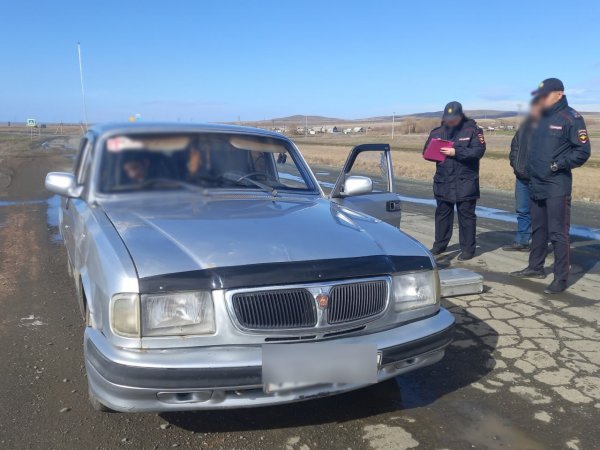 Пара из Гайского городского округа решила поехать в Башкортостан на угнанной машине