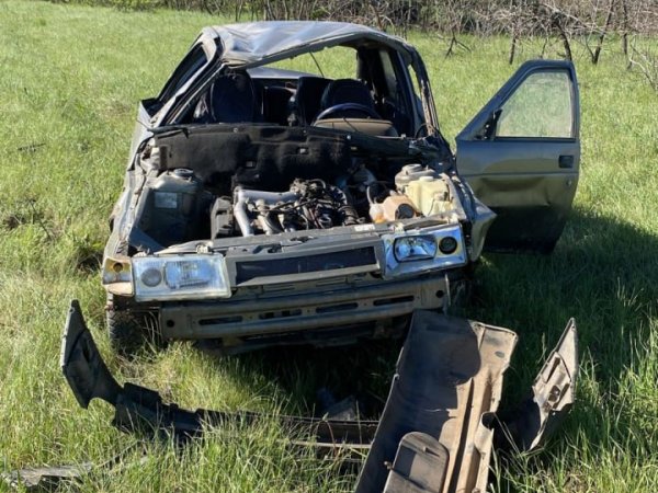 В Ташлинском районе в аварии на проселочной дороге пострадала студентка ОГАУ